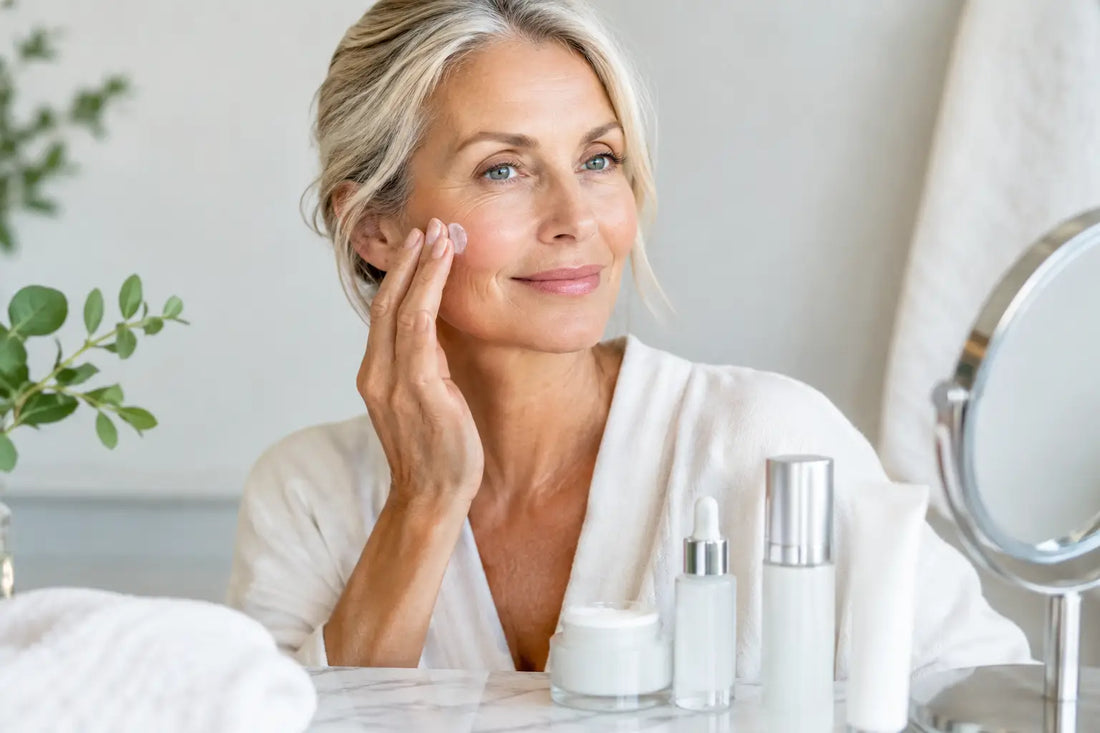 Eksempel på anti aging-rutine for moden hud