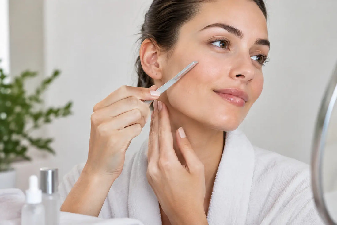 Dermaplaning hjemme guide for trygg og jevn hud