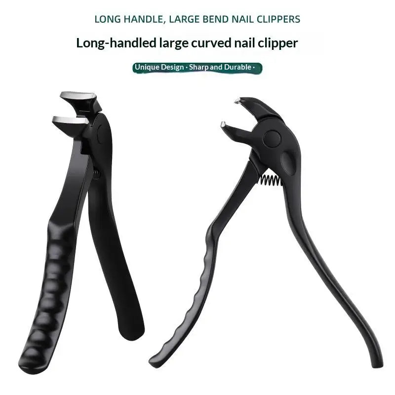 Stainless Steel Curved Elbow Anti-Splash Nail Clipper Portable Easy to Use for Daily Home Travel Personal Nail Grooming