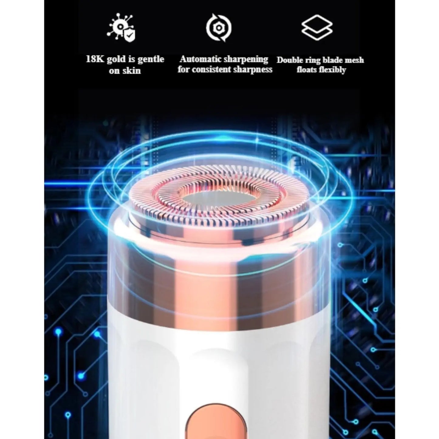 2-i-1 Trimmer for ansikt og øyenbryn | AvelineCare™